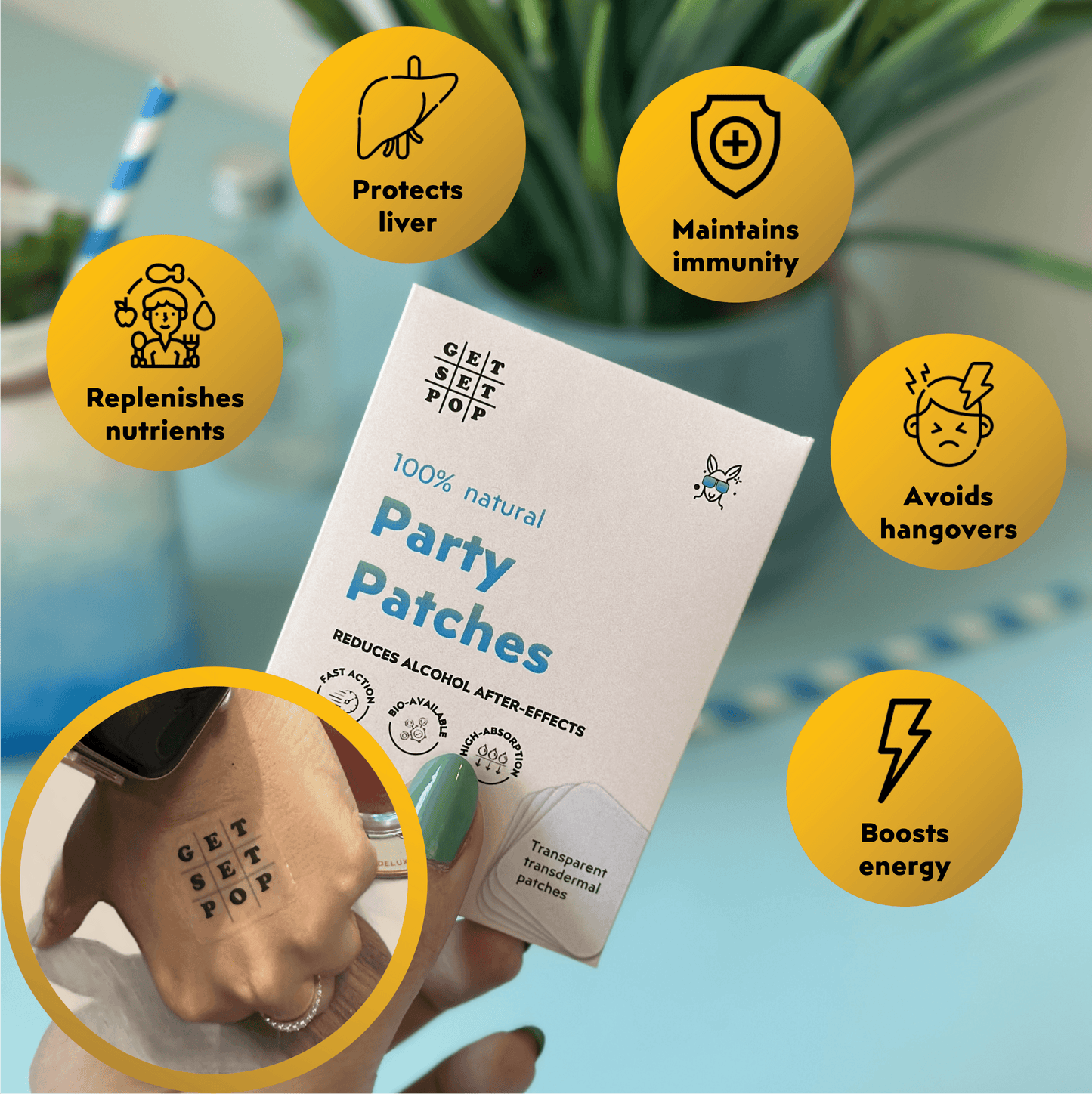 GetSetPop Party Patches (10 patches) - GetSetPop
